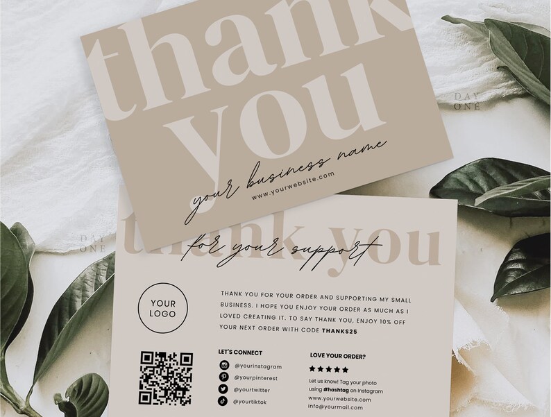 Thank You Card image 1