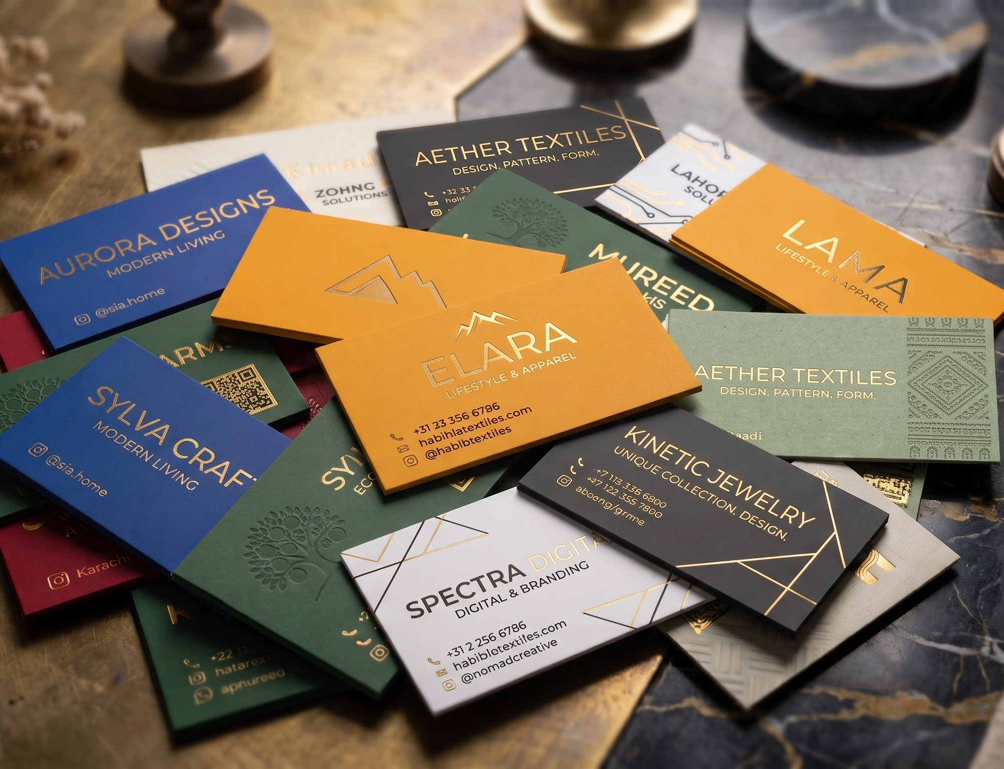 Business card product thumbnail